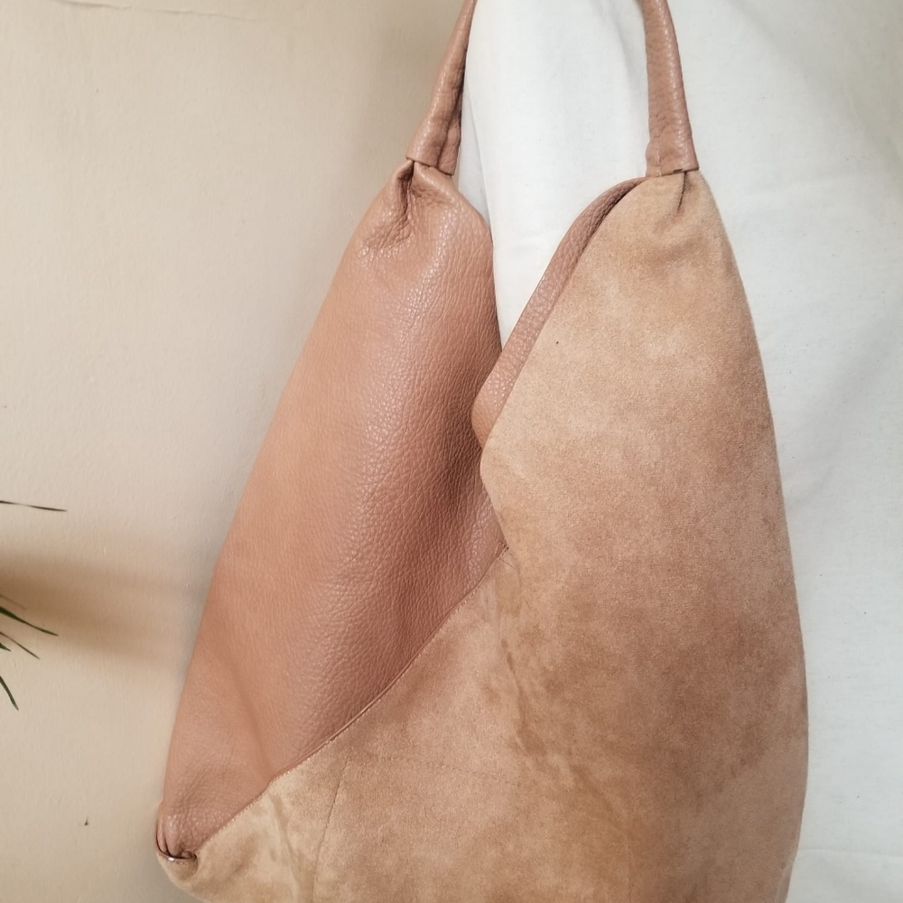 Shiraleah Arden Brown Hobo Tote Textured Bag